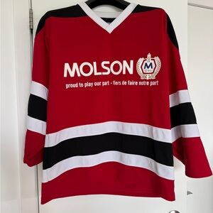 Molson Hockey Jersey - One Size. Seems to be a men’s Large.